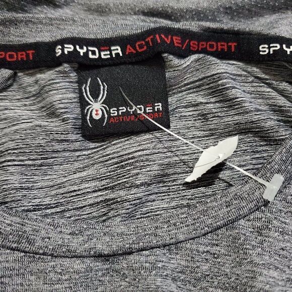 NWT SPYDER - Activewear Sport Short Sleeve Tee L - Picture 3 of 4
